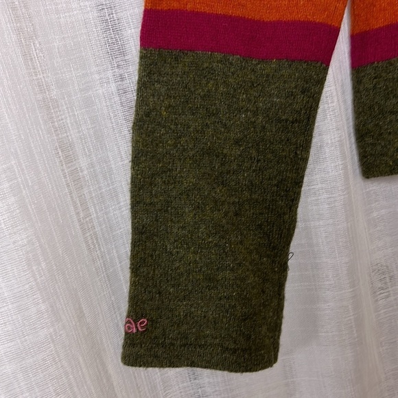 Y2K American Eagle Outfitters,Lambswool sweater,pull over,striped,boho EC - Picture 8 of 14